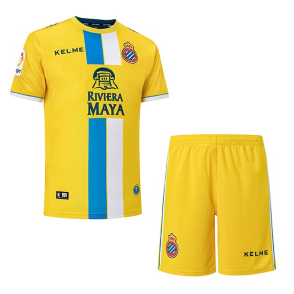 Camiseta Español Replica Segunda Ropa Niños 2018/19 Amarillo